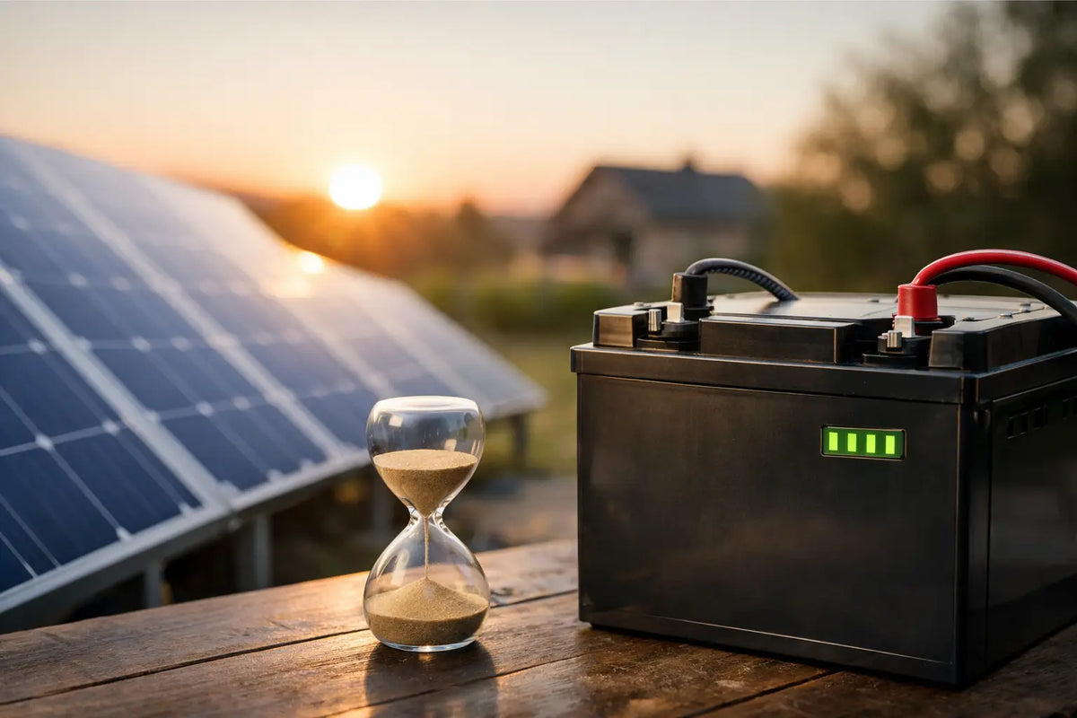 How Long a Solar Battery Lasts in Real Use