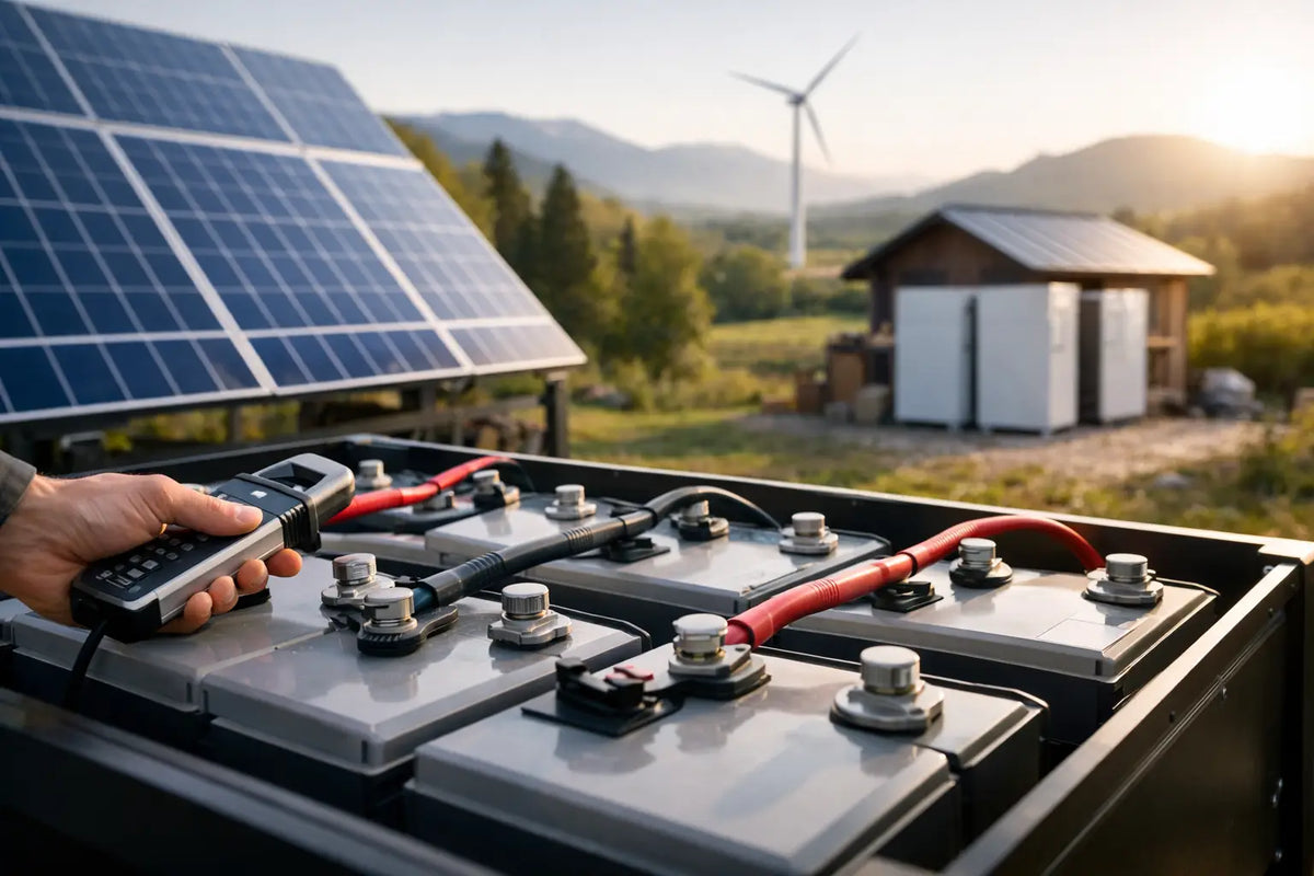 How to Size Off Grid Battery Storage Properly