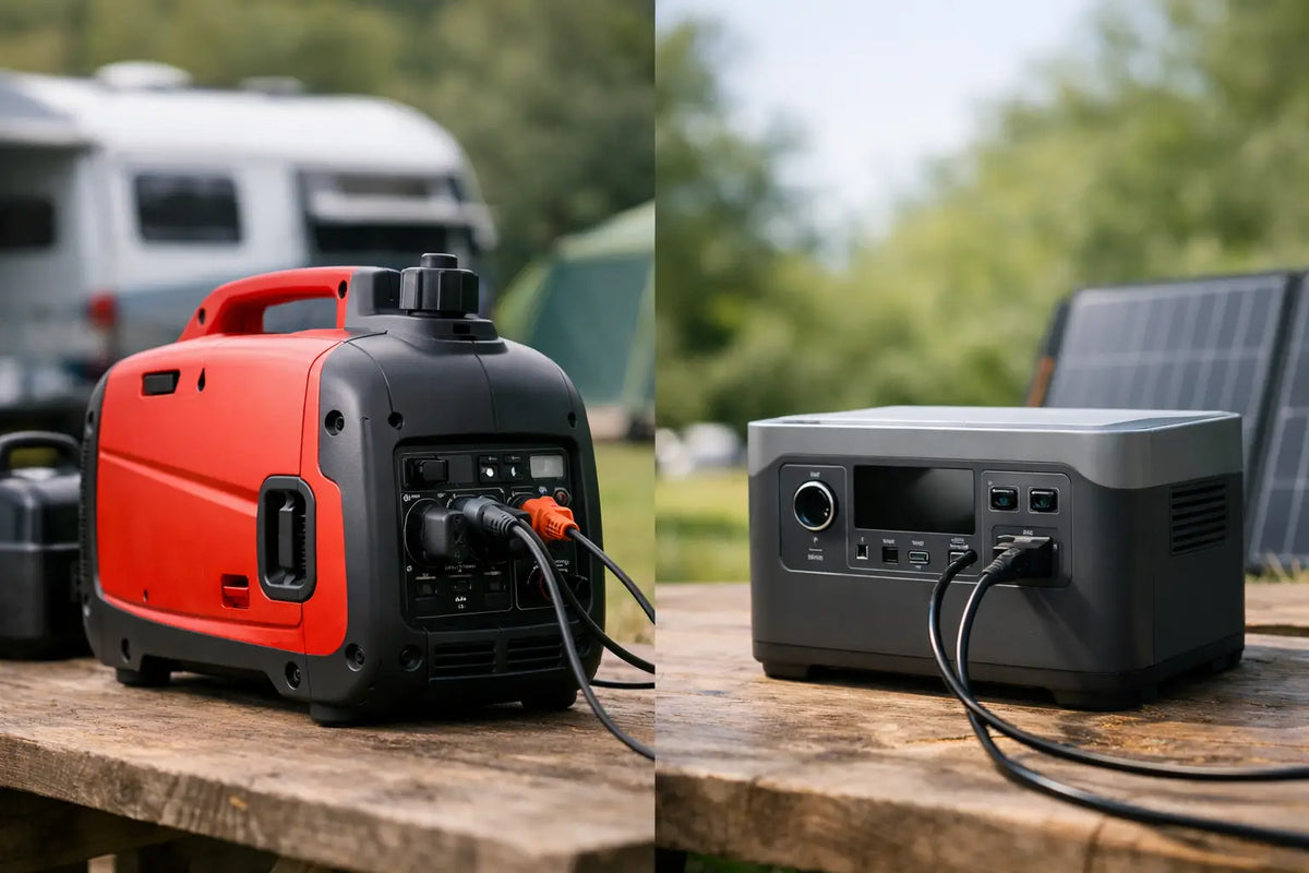 Petrol Inverter Generator vs Battery Power