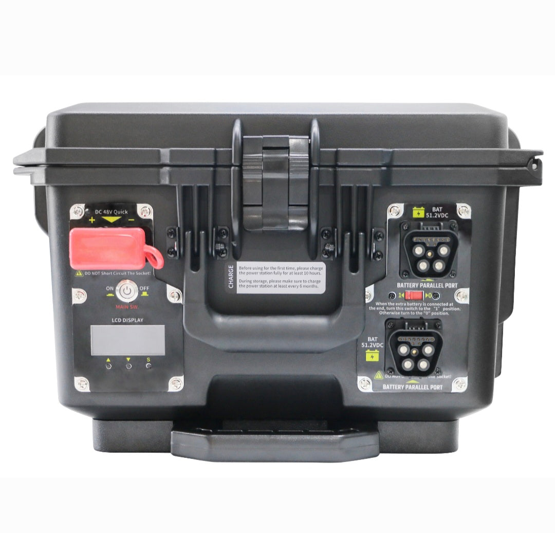 ESCAPE 3600ixt EXB 5500 EXTENSION BATTERY WITH BUILT-IN BMS, FOR ADDITIONAL STORAGE ON 3600iXT SOLAR POWER STATIONS