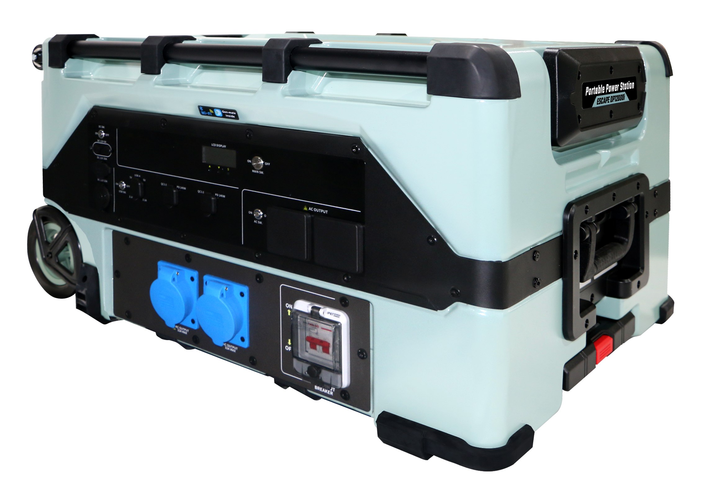 ESCAPE DP12000i 12KW FULL OFF-GRID SOLAR POWER BATTERY STATION (EQUIPPED WITH SINGLE  PHASE POWER OUTPUT) 3 phase available as an option together with single phase - Image 7