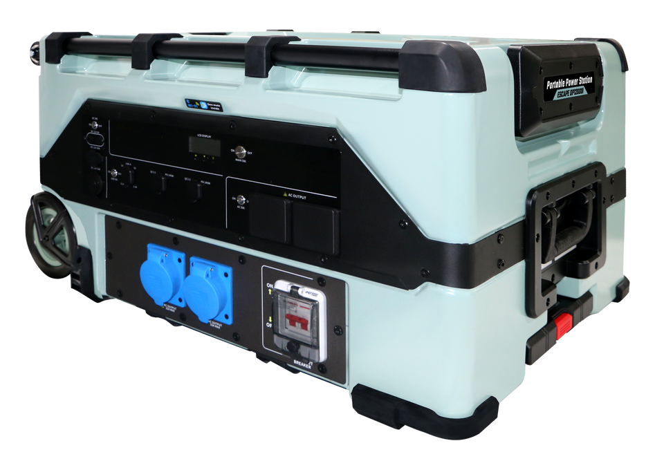 ESCAPE DP12000i 48 Volt 12KW FULL OFF-GRID SOLAR POWER BATTERY STATION (EQUIPPED WITH SINGLE PHASE POWER OUTPUT) 3 phase available as an option together with single phase