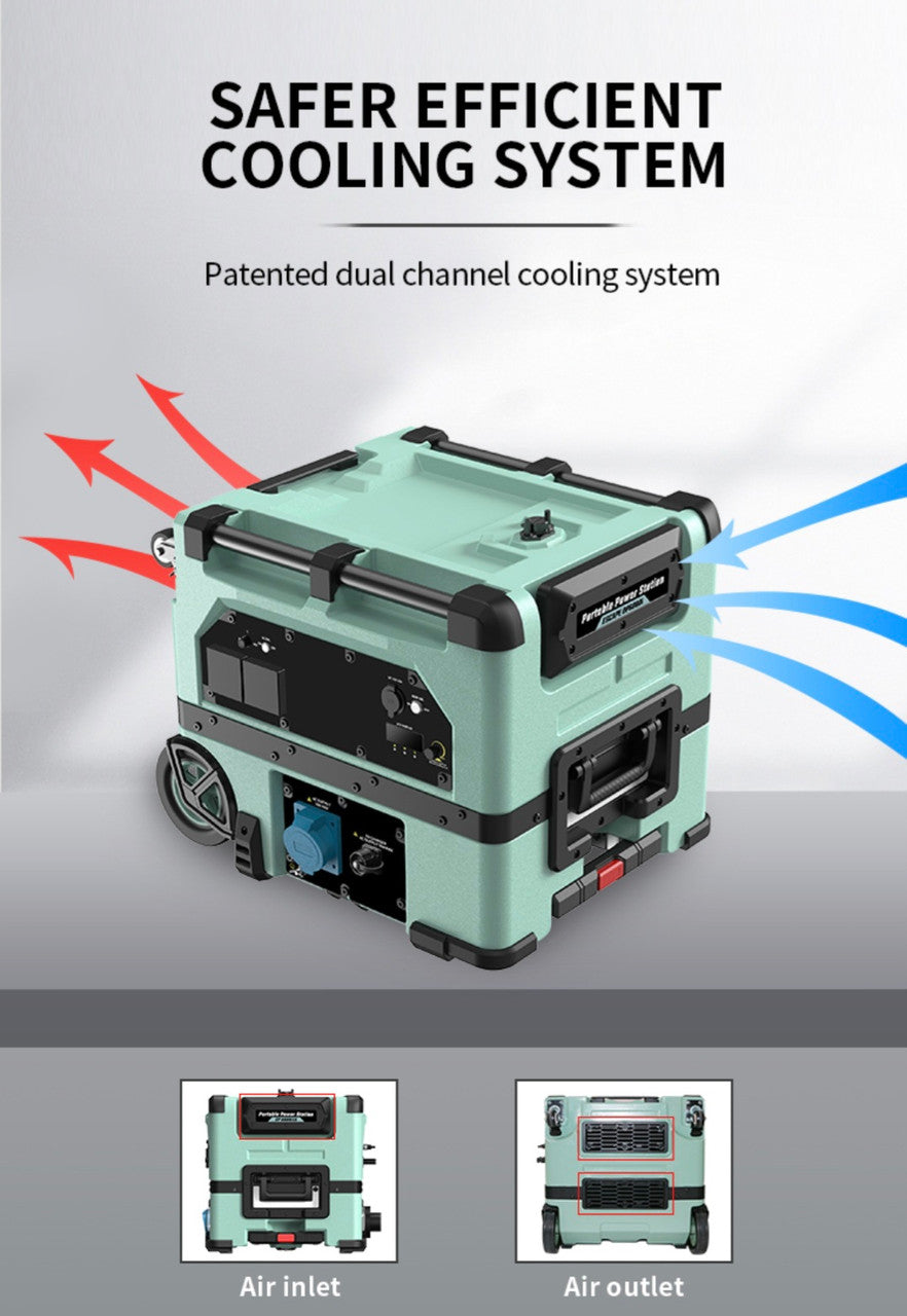 ESCAPE DP6000i - Main Unit - Stack & Go portable or fixed off-grid power station