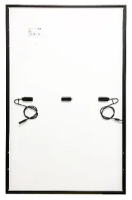 MPS VT 370WATT 24V BLACK FRAME MONOCRYSTALLINE SOLAR PANEL FITTED WITH MC4 CONNECTORS - Image 2