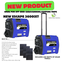 ESCAPE 3600iXT PORTABLE & OFF-GRID POWER STATION (WITH PARALLEL OPTION) - Image 4
