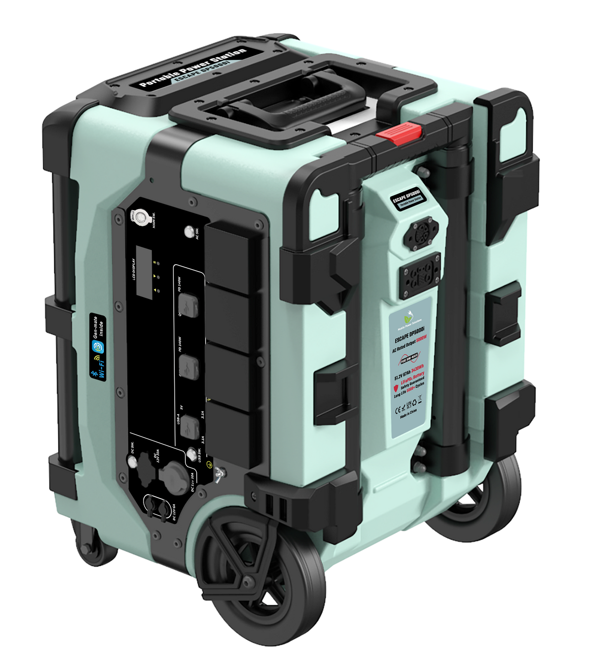 Escape Off Grid Starters package DP5000i plus DP3600i extra battery and 1400 watts solar