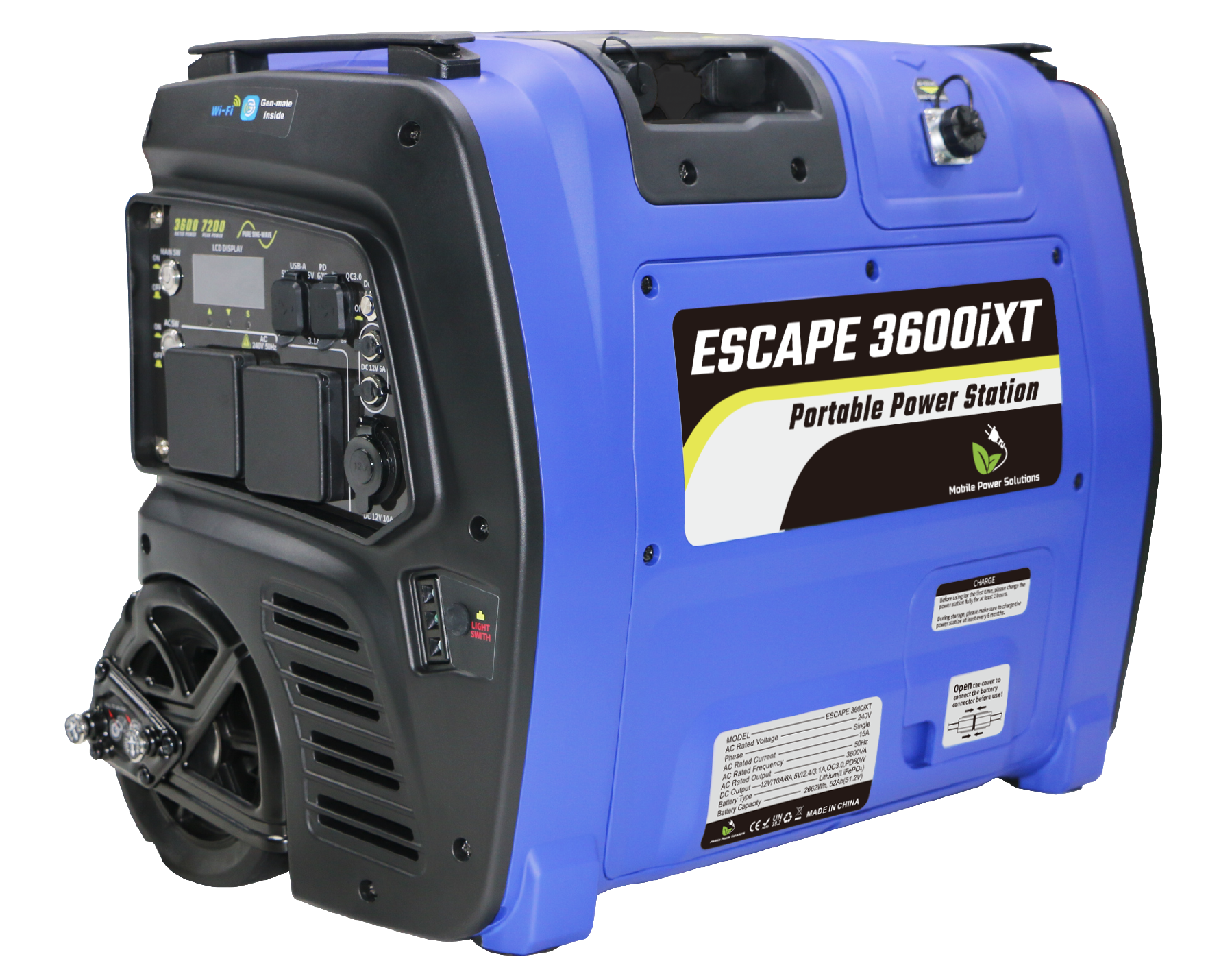 Escape 3600ixt 48Volt Portable power station
