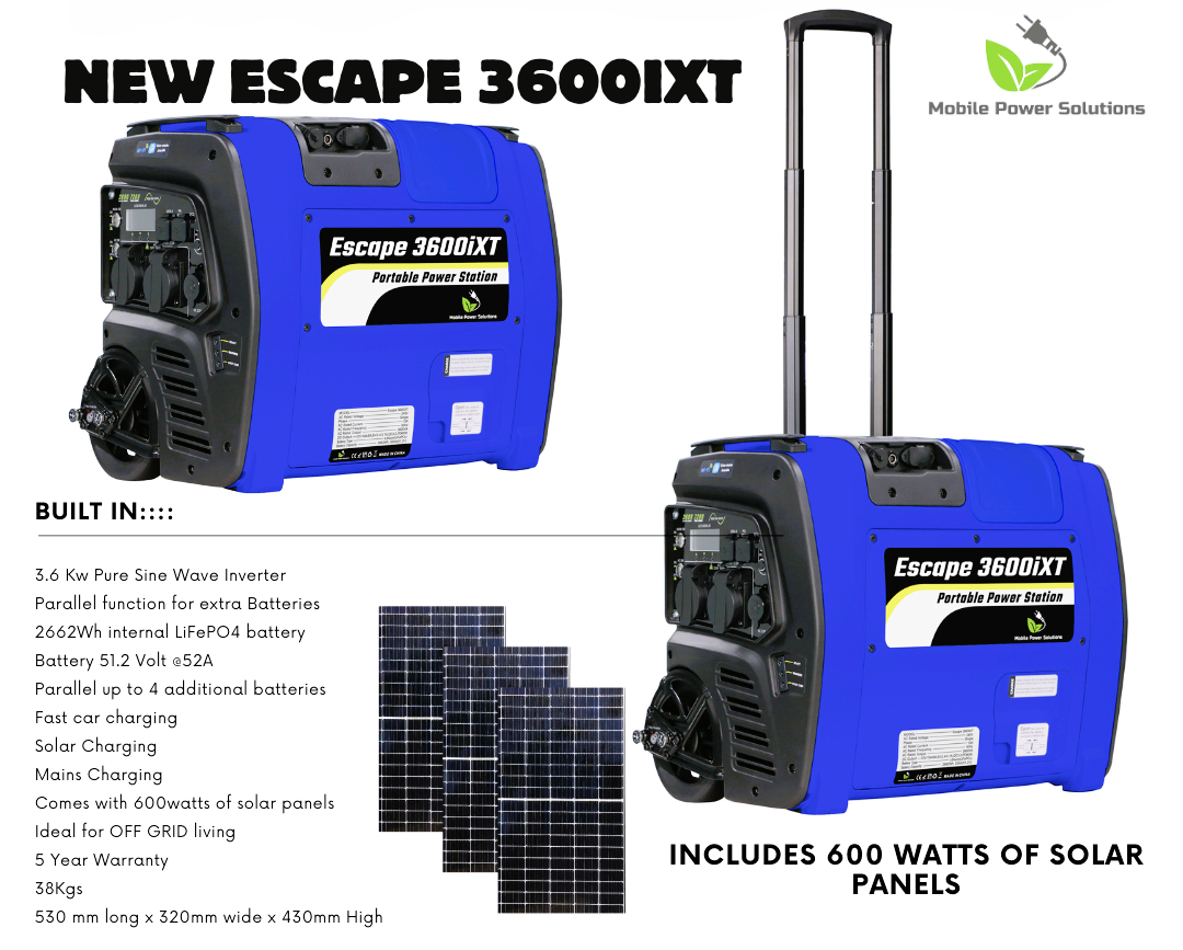 Escape 3600ixt 48Volt Portable power station