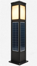 ECOBOLL LED Bollard with high powered built in solar and internal battery