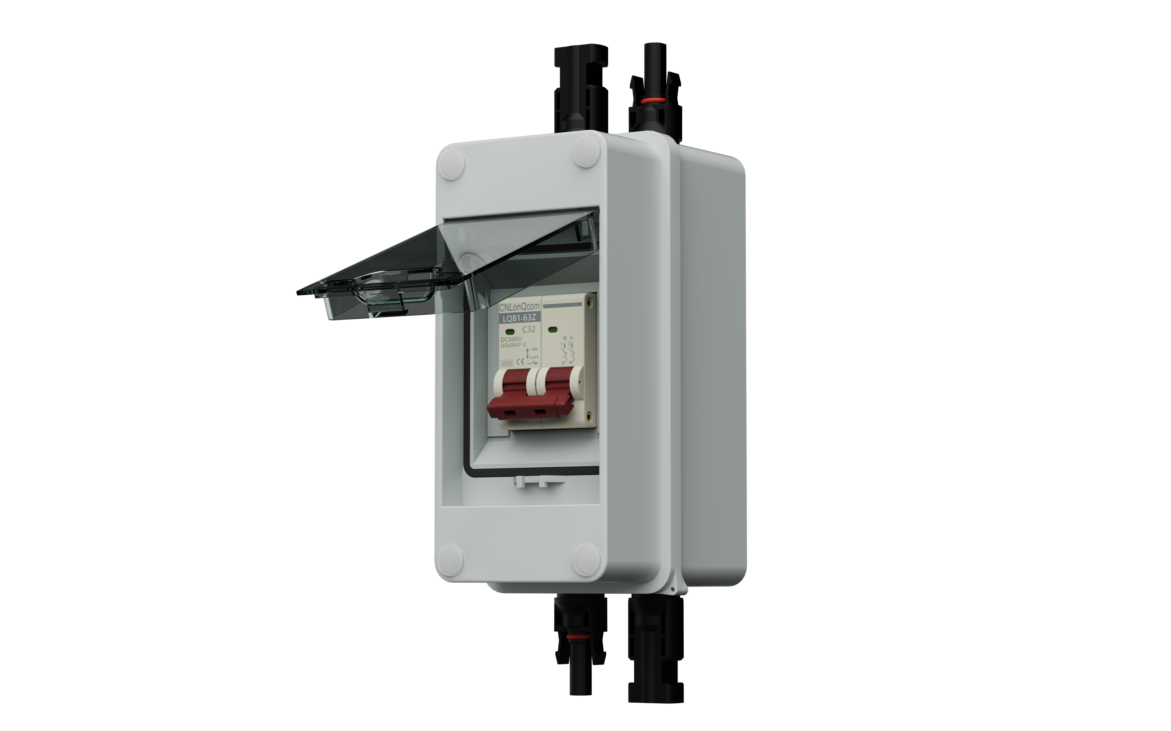 MPS 500v 40 amp Solar breaker with IP67 Housing and Mc4 connectors Plug and Play - Image 3