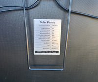 ESCAPE 200WATT SUPER THIN LIGHTWEIGHT WATERPROOF SOLAR PANEL WITH POWDER COATED STEEL LEGS - Image 4