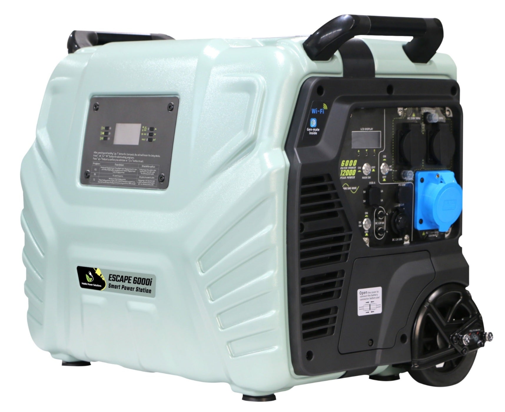 ESCAPE 6000i HUGE OFF-GRID 6000W AC OUTPUT WITH EV CHARGER & BUILT-IN 5.4KW BATTERY