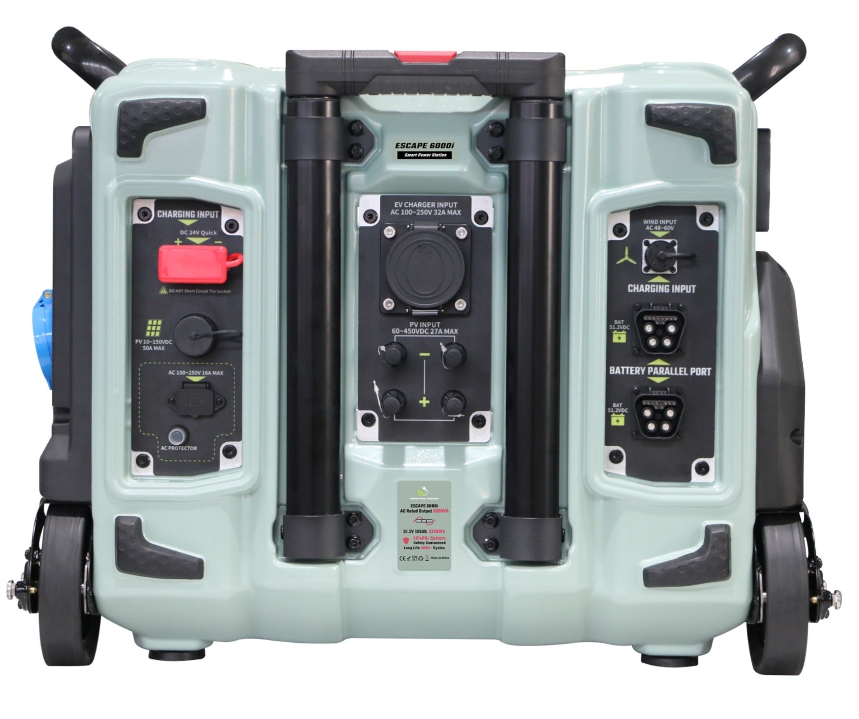 ESCAPE 6000i HUGE OFF-GRID 6000W AC OUTPUT WITH EV CHARGER & BUILT-IN 5.4KW BATTERY - Image 5