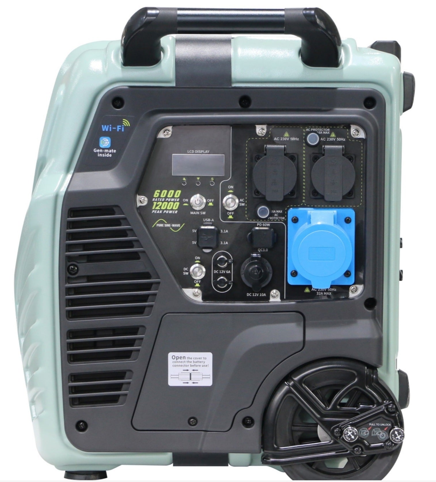 ESCAPE 6000i HUGE OFF-GRID 6000W AC OUTPUT WITH EV CHARGER & BUILT-IN 5.4KW BATTERY - Image 4