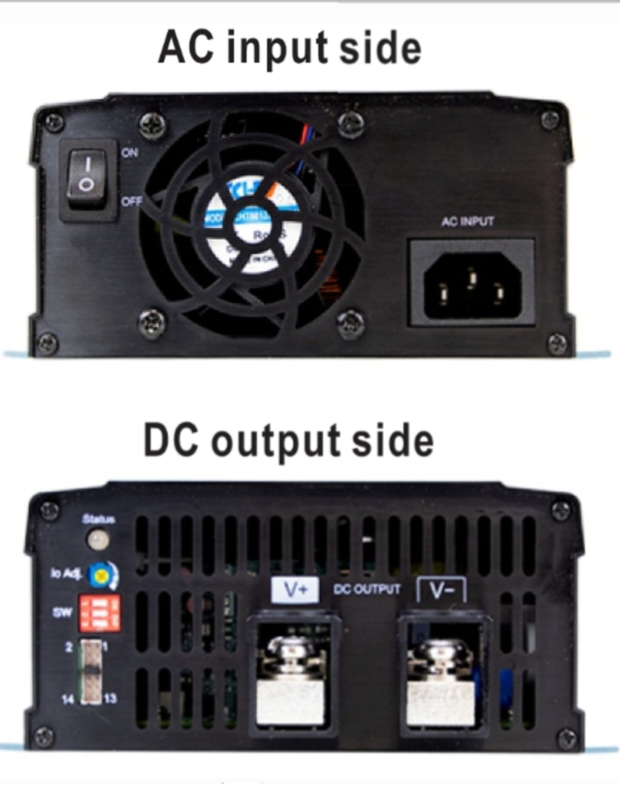 MEANWELL MPS43 INTELLIGENT BATTERY CHARGER - 12 VOLT (ADJUSTABLE CURRENT. FOR ALL BATTERY TYPES INCLUDING LITHIUM) - Image 3