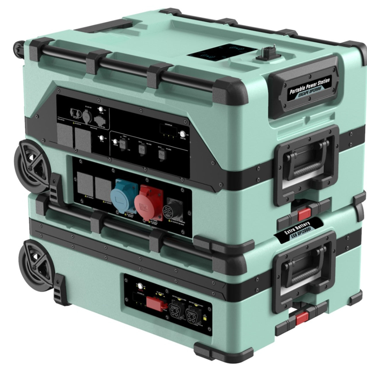 ESCAPE DP12000i 48 Volt 12KW FULL OFF-GRID SOLAR POWER BATTERY STATION (EQUIPPED WITH SINGLE PHASE POWER OUTPUT) 3 phase available as an option together with single phase