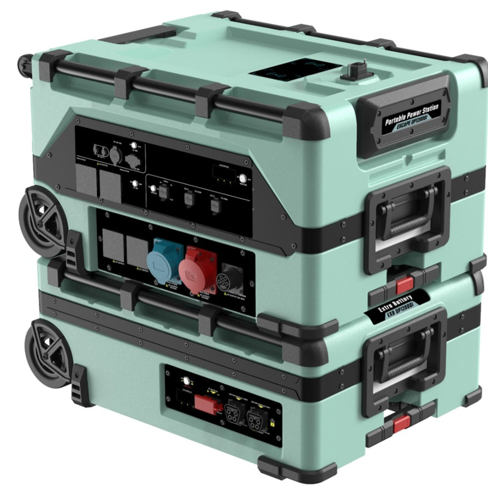 ESCAPE DP12000i 48 Volt 12KW FULL OFF-GRID SOLAR POWER BATTERY STATION (EQUIPPED WITH SINGLE PHASE POWER OUTPUT) 3 phase available as an option together with single phase