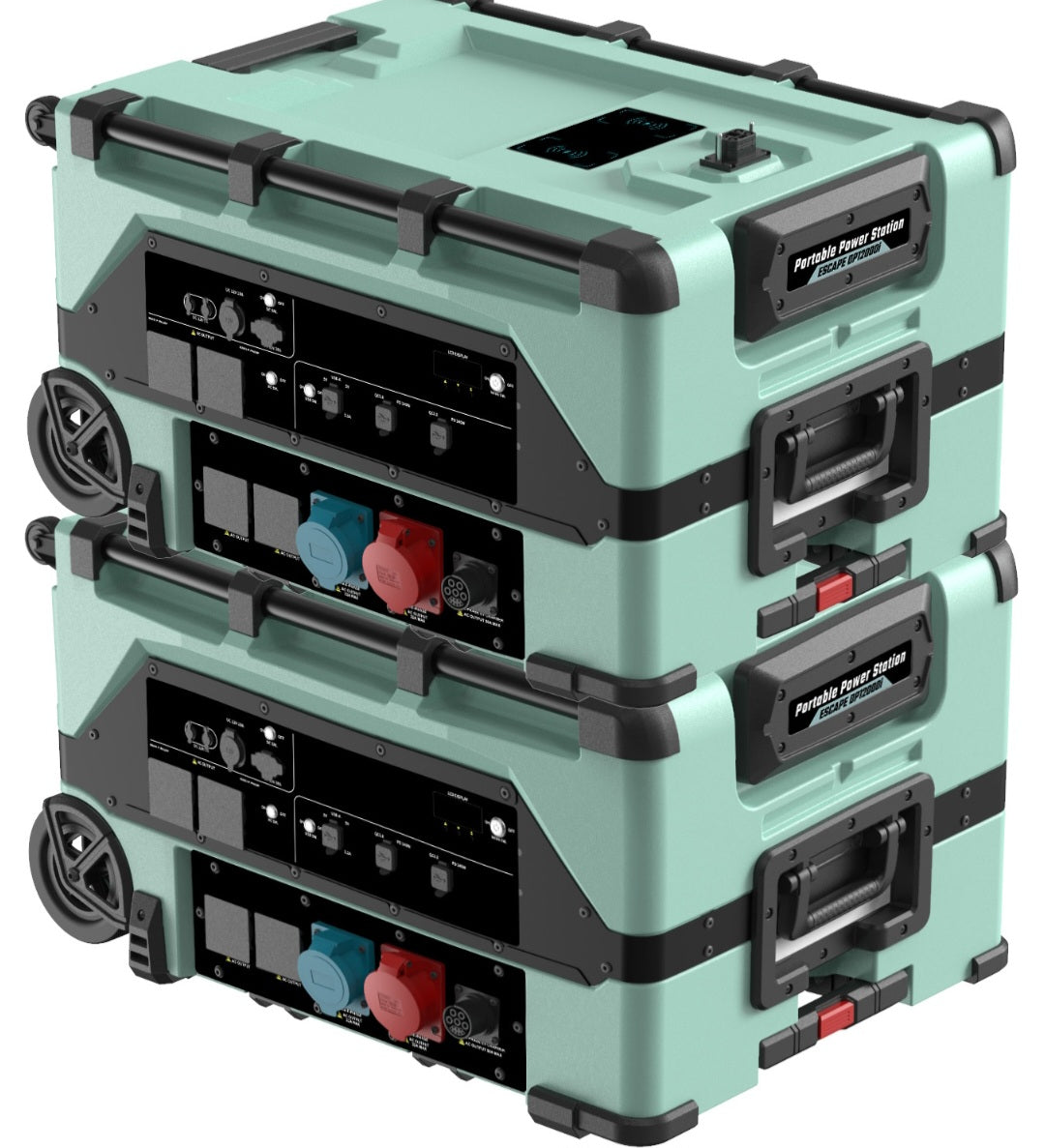 ESCAPE DP12000i 12KW FULL OFF-GRID SOLAR POWER BATTERY STATION (EQUIPPED WITH SINGLE  PHASE POWER OUTPUT) 3 phase available as an option together with single phase - Image 2