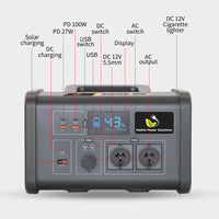 ESCAPE 700i PORTABLE ULTRA LIGHT WEIGHT 700W POWER STATION - Image 5