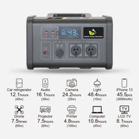 ESCAPE 700i PORTABLE ULTRA LIGHT WEIGHT 700W POWER STATION - Image 6