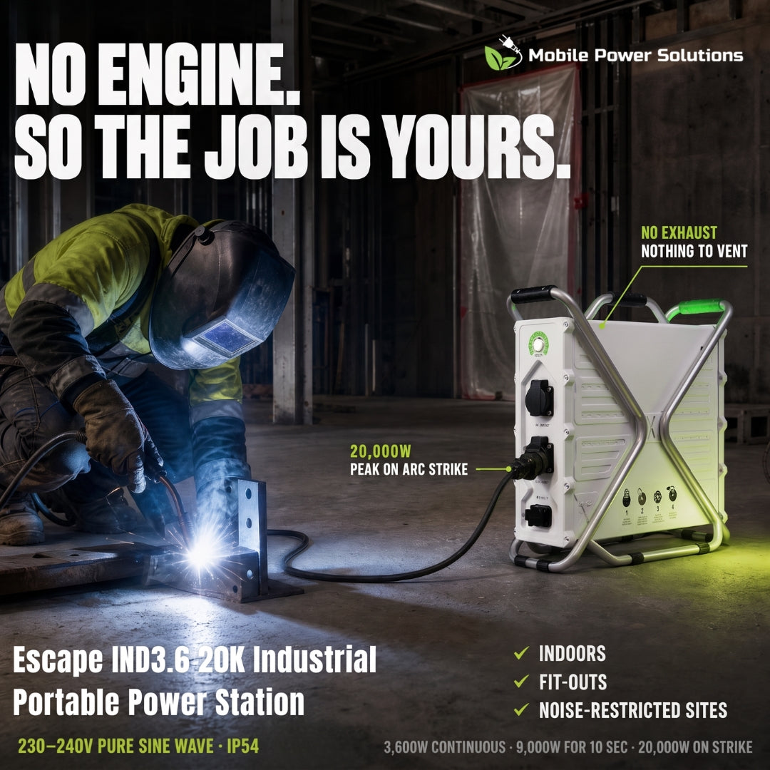 Escape IND3.6-20K Industrial Portable Power Station